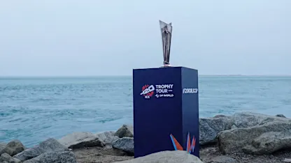 ICC Men’s T20 World Cup 2026 Trophy Tour takes flight with breathtaking launch over Ram Setu