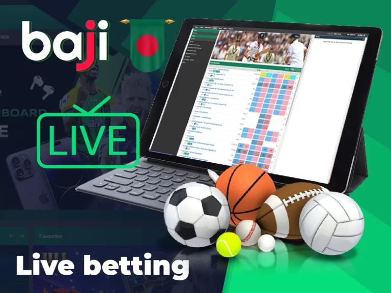 Live games with a live dealer on Baji999 casino site